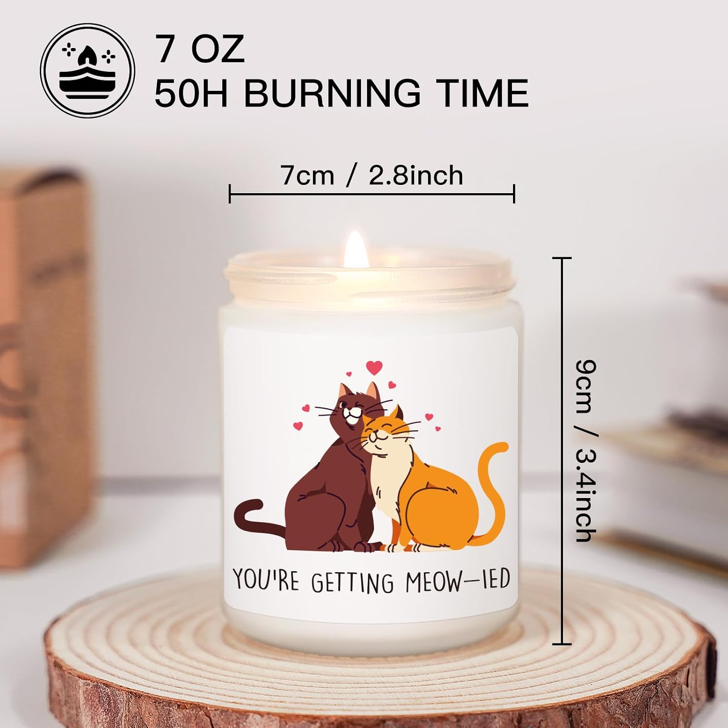 Funny Wedding Candle, Bride to Be Gifts, Engagements Gift for Couples