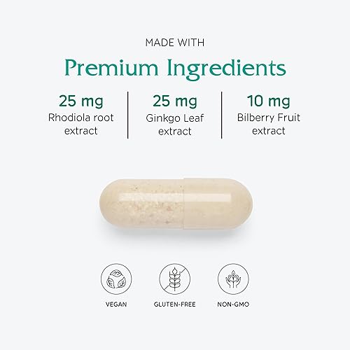 Miniatura 4 de Vitanica, Senior Symmetry, multivitaminas y minerales de 65 años en adelante, vegano, 180 cápsulas