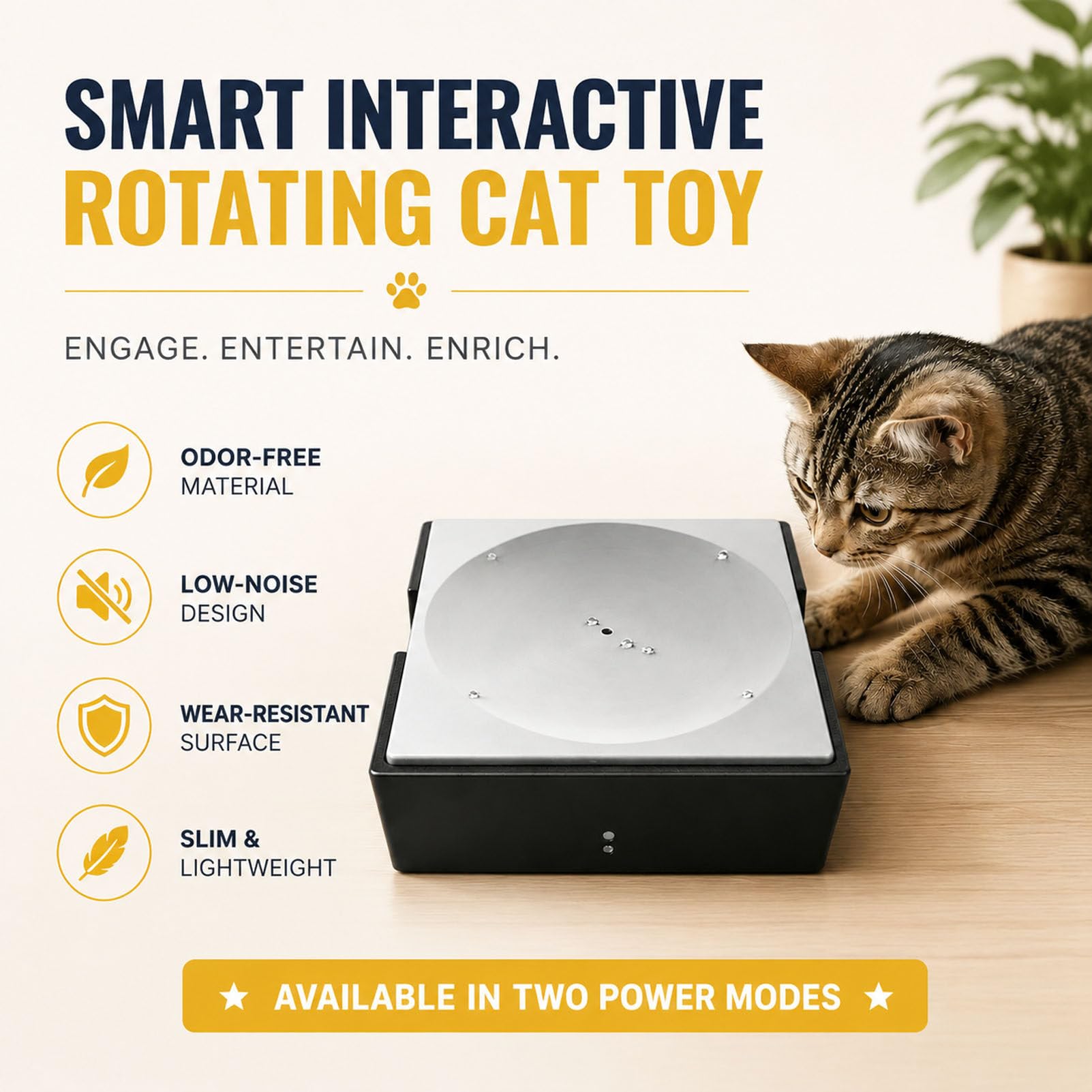 Gioco interattivo per Gatti con Goccia d'Acqua Brown | Gioco elettrico automatico con serbatoio da 600 ml, filtro rimovibile integrato, flusso regolabile e design lavabile