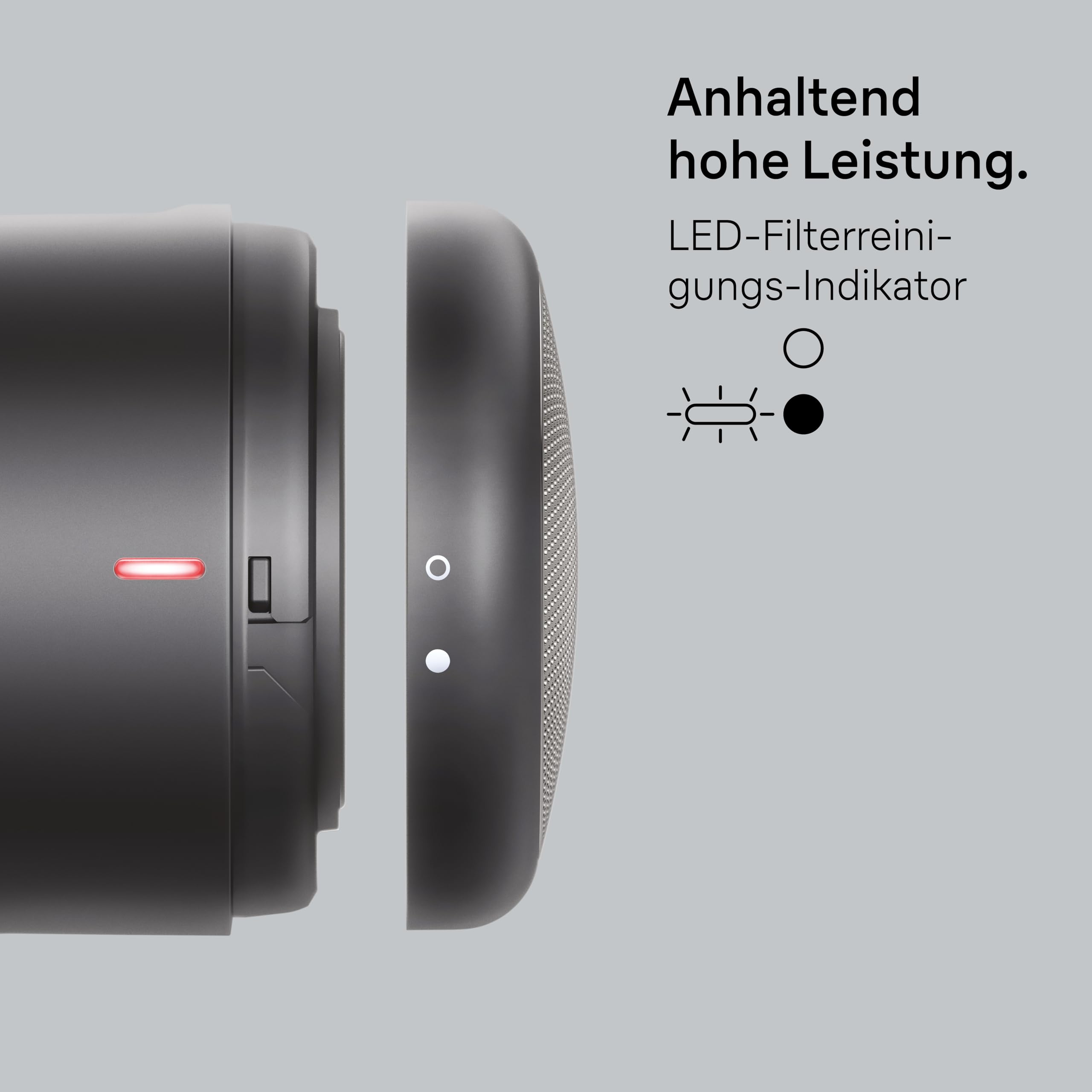 Braun Haartrockner HD4.2 – Leichter Hochleistungs-Föhn mit Diffusor und Stylingdüse für alle Haartypen, Super IONTEC Technologie, 2100W, 3 Temperaturen und 3 Geschwindigkeiten, Schwarz-Grau, BRHD425E