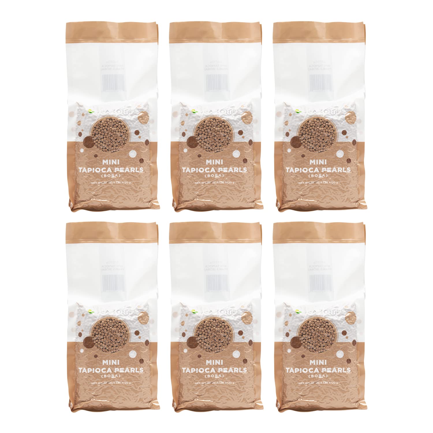 Tea Zone 6 lb Tiny Tapioca, 6Count