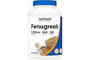 Nutricost Fenugreek Seed: Elevate Your Health and Well-being