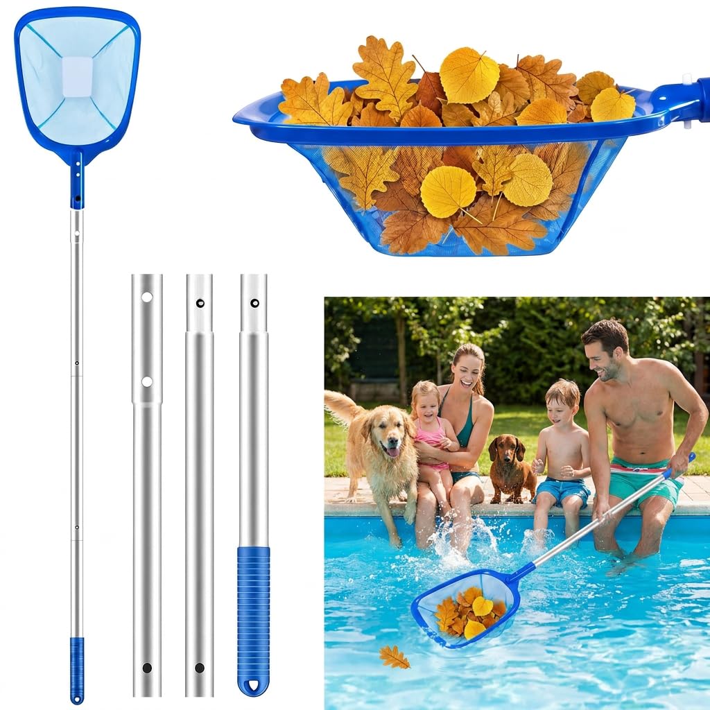épuisette de piscine filtre maille fine