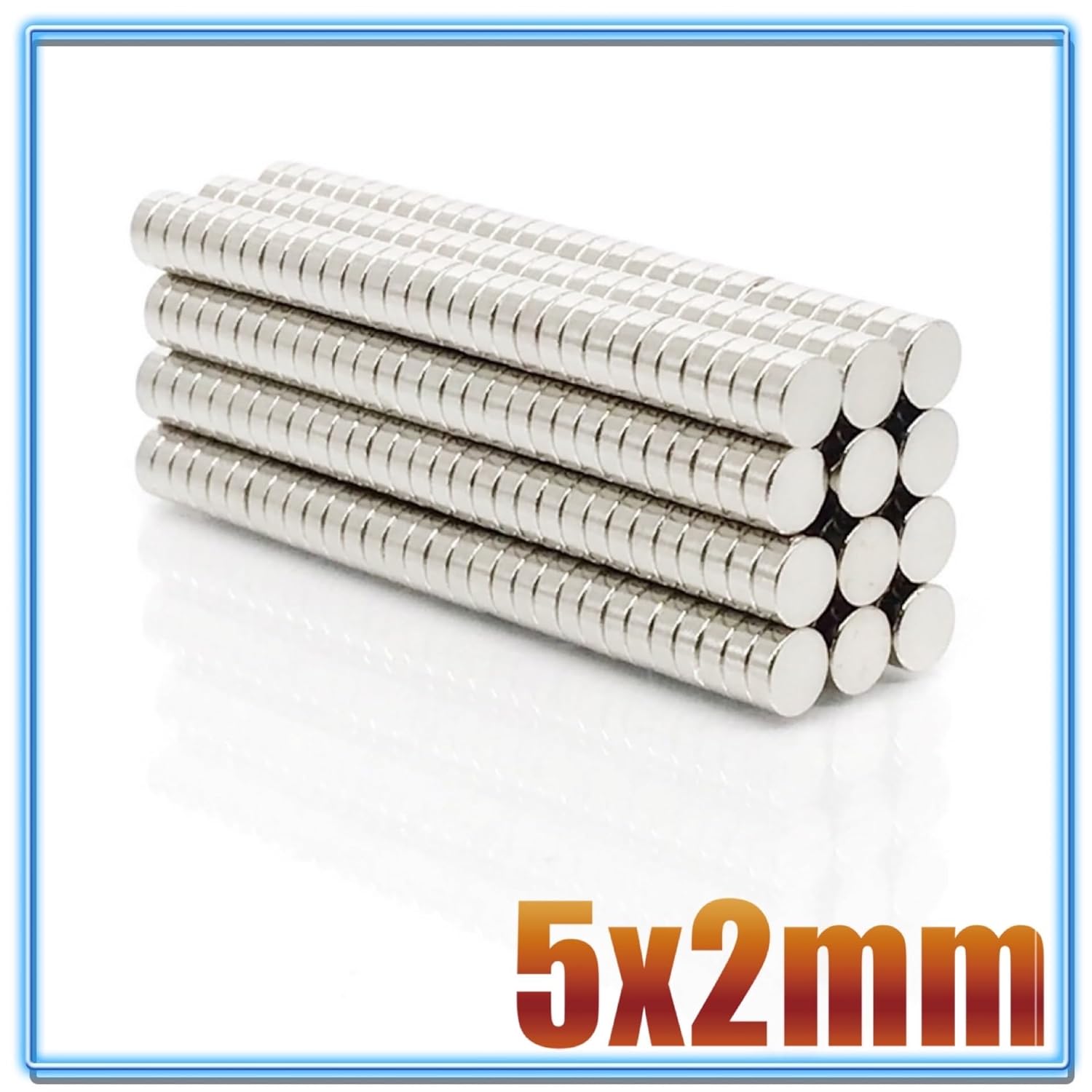100Pcs Round 5x1 5x1.5 5x2 5x3 5x4 5x5 mm Neodymium Permanent NdFeB Super 5 * 1 5 * 2 5 * 3 Magnet(5x4(100pcs))
