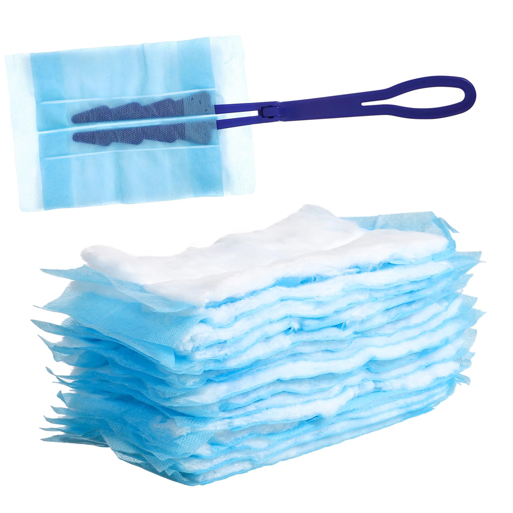 Gatuida 3juegos Plumero Electroestático con Recambios para Limpiar Muebles Ventanas y Coches Mango Ergonómico Mango