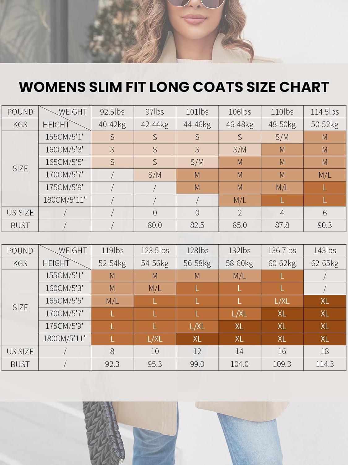 Elegante Cappotto Monopetto da Donna Manica Lunga metà Inverno Soprabito da Lavoro Cappotti da pisello da Ufficio
