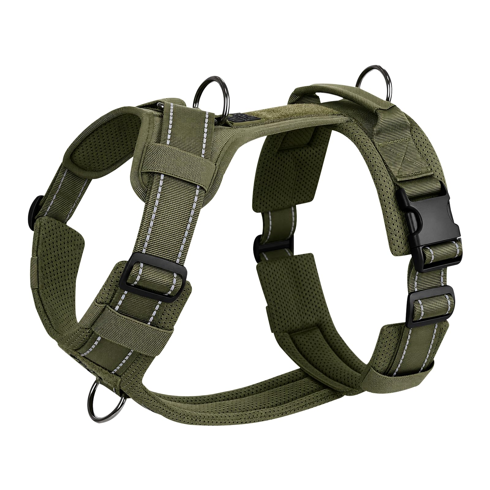 OneTigris Soft Padding No Pull Dog Vest Harness for Medium and Large Dogs