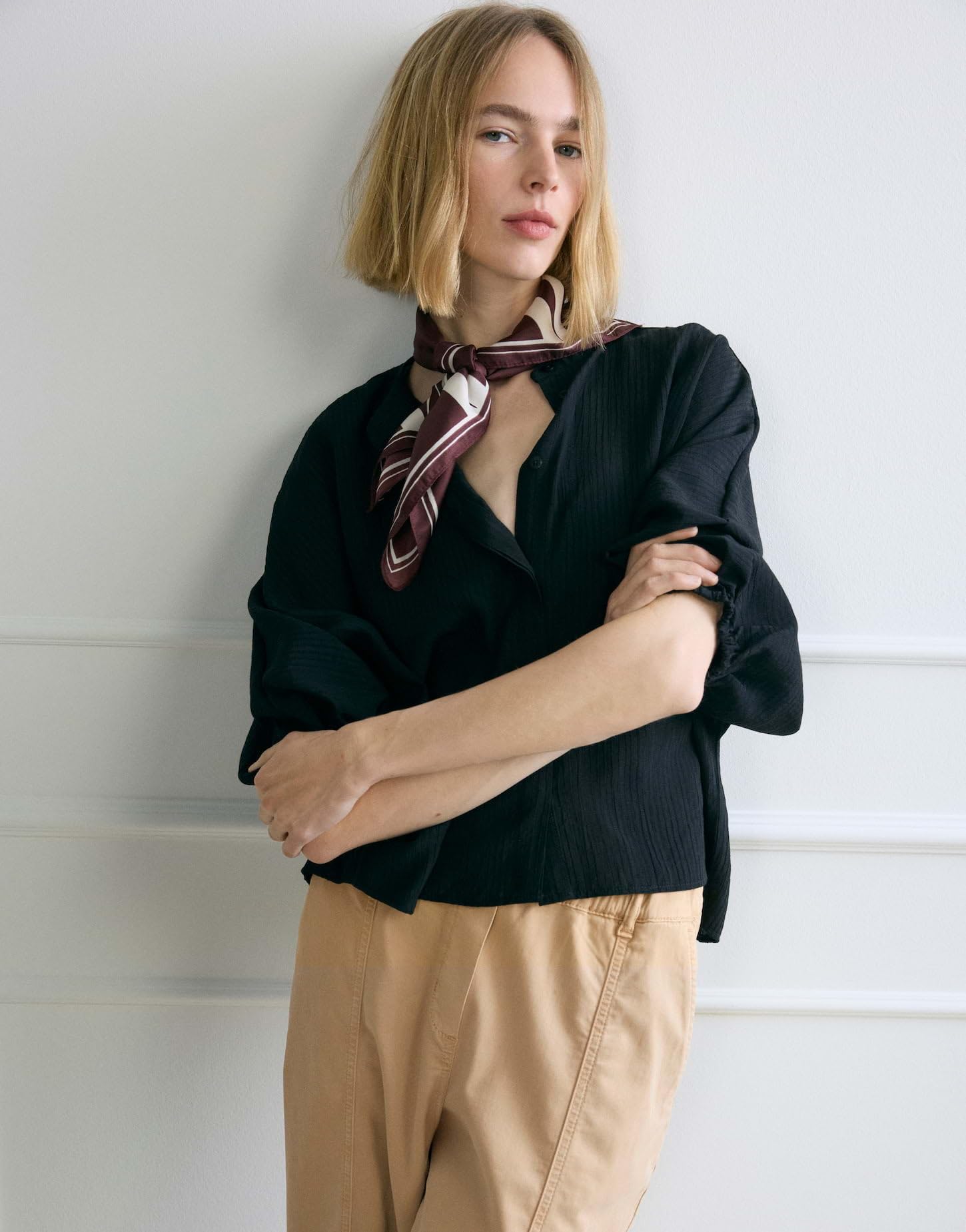 OPUS Oversize Bluse Damen