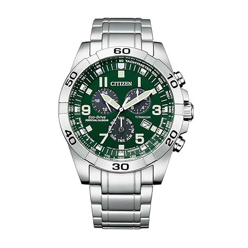 Men's Eco-Drive Sport Casual Brycen Chronograph Watch, Super Titanium™, Perpetual