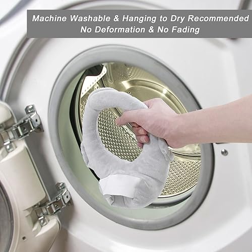 Miniatura 7 de YURRLFUA Soporte para biberón, soporte de almohada de lactancia ajustable, soporte para biberón para autoalimentación del bebé, artículos esenciales