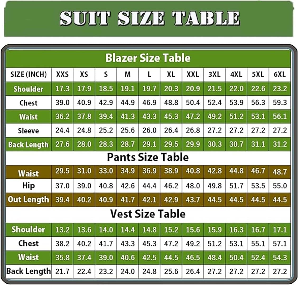 Men Suit Plaid Mens Slim Fit Formal Wedding 2 Buttons 3 Piece Suit Set Mens Prom Business Blazer Jacket Vest Pants - Image 3