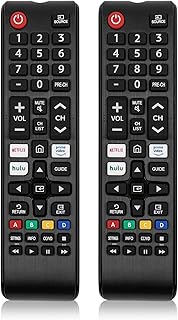 【Pack of 2】 Universal Remote for All Samsung TV Remote, Replacement Compatible for All Samsung Smart TV, QLED, LED, LCD, HDTV, 4K 8K UHD Smart TV (BN59-01315A)