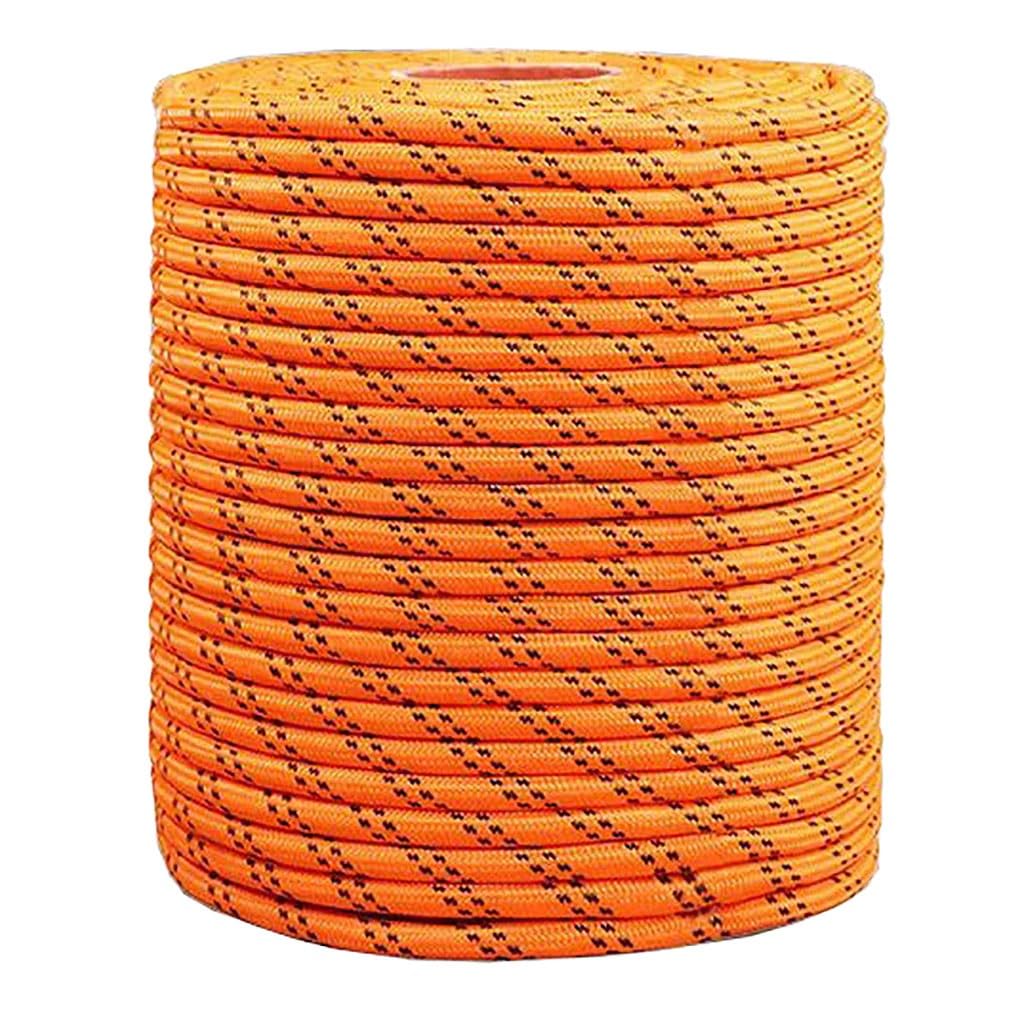 Corde de gréement Arbt Robuste, Corde de Vache en Polyester à Double Couche de 10 à 20 mm, 48 brins, adaptée à la Traction extérieure, au Camping, à la randonnée, aux travaux d'arbres et aux