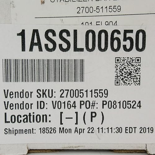 Miniatura 643 de TRQ Kit de suspensión delantera, conjunto de amortiguadores y resortes, barra estabilizadora, enlace estabilizador compatible con Chevrolet