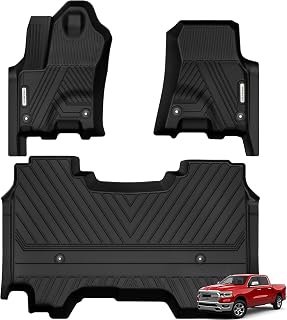 YITAMOTOR Floor Mats Fit for 2025-2026 RAM 1500 Crew Cab