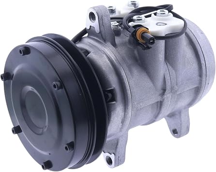 A/C Compressor SE503051 Compatible for John Deere 670B 770B 300D 310C 2250 2450 2850 3155 4040 4560 4850