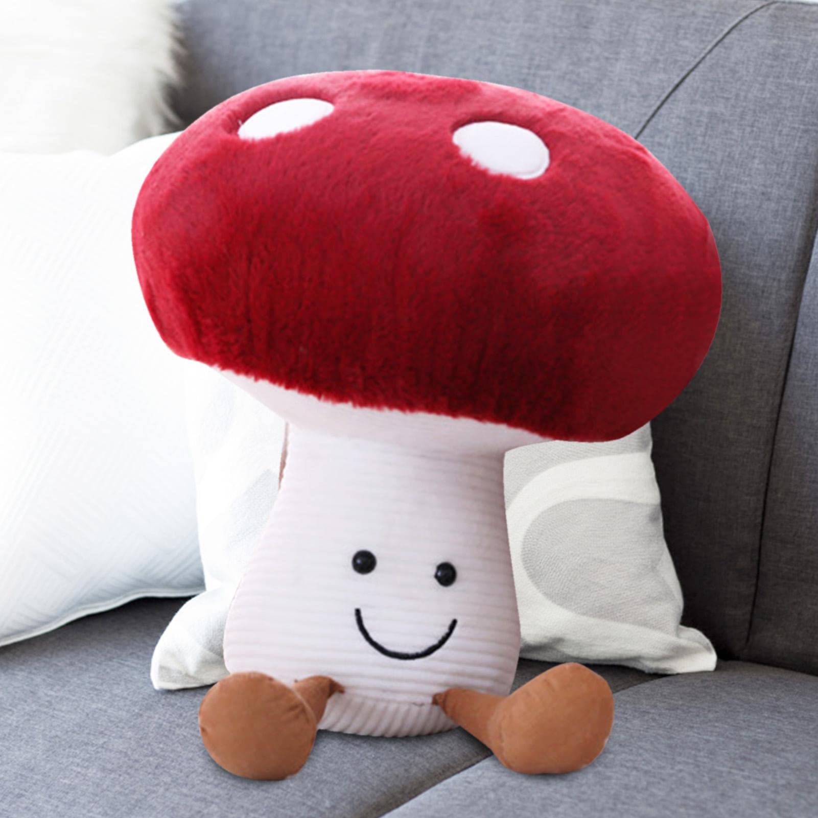 Amazon.co.jp: きのこのぬいぐるみ | 写真 キノコのぬいぐるみスマイル