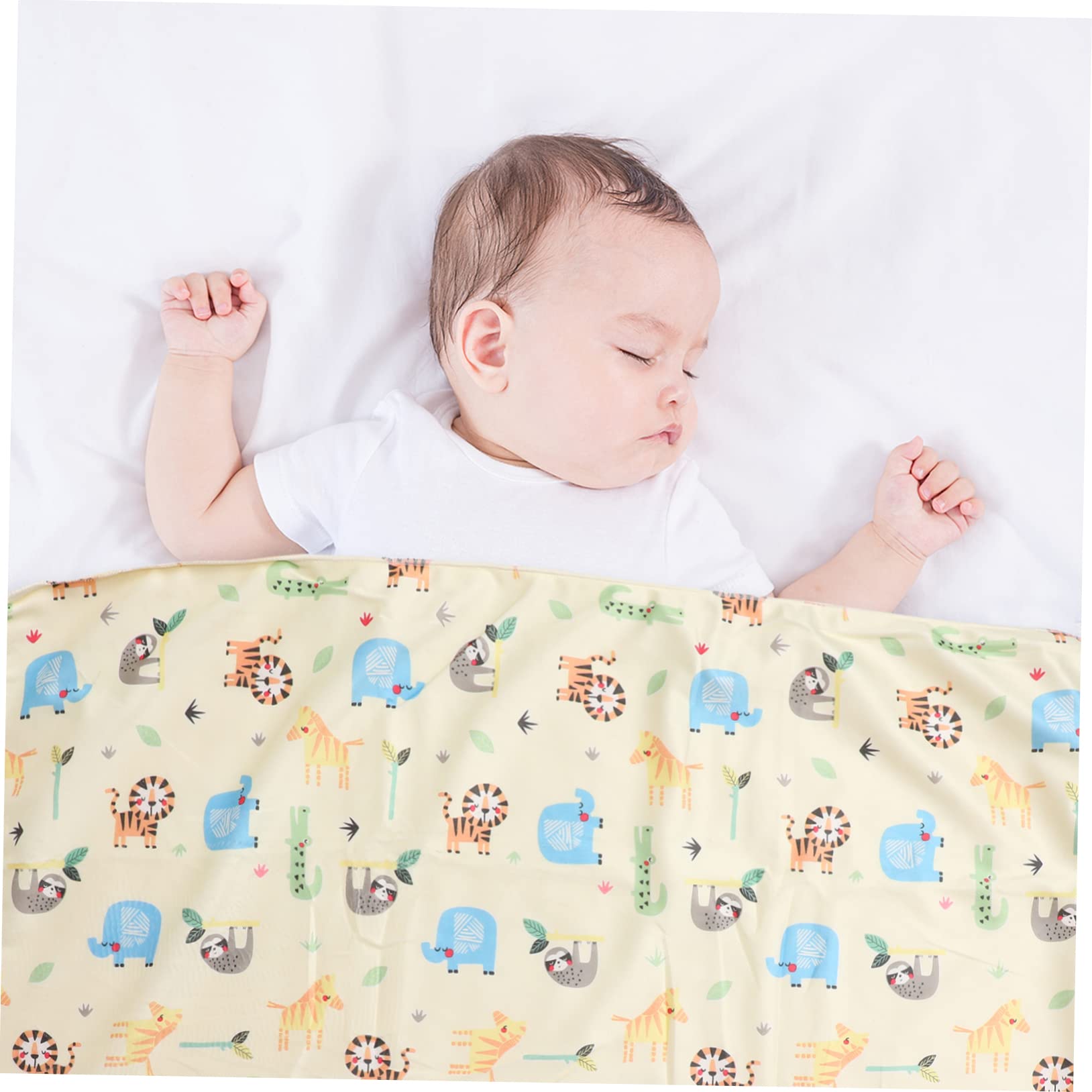 IMIKEYA 1 Pc Coperta coperta Baby Toquilla Baby Biancheria da letto per lettino Passeggino per neonati Passeggino per neonati passeggini per neonati in pile di corallo giallo