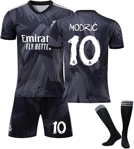 Amazon Co Jp サッカースーツ サッカーユニフォーム ルカ モドリッチ ユニフォーム 背番号10 Luka Modric 22 23 レアル マドリード フットボール クラブ 1周年 サッカーユニフォーム子供大人用 靴下持参してください ジュニア キッズ トレーニングウェア 練習着