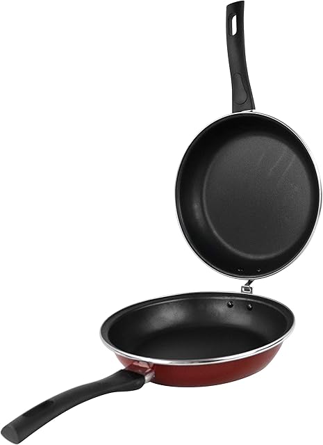 Megafesa Praga  patelnia tortilowa, średnica 24 cm, kolor granatowo-czerwony
