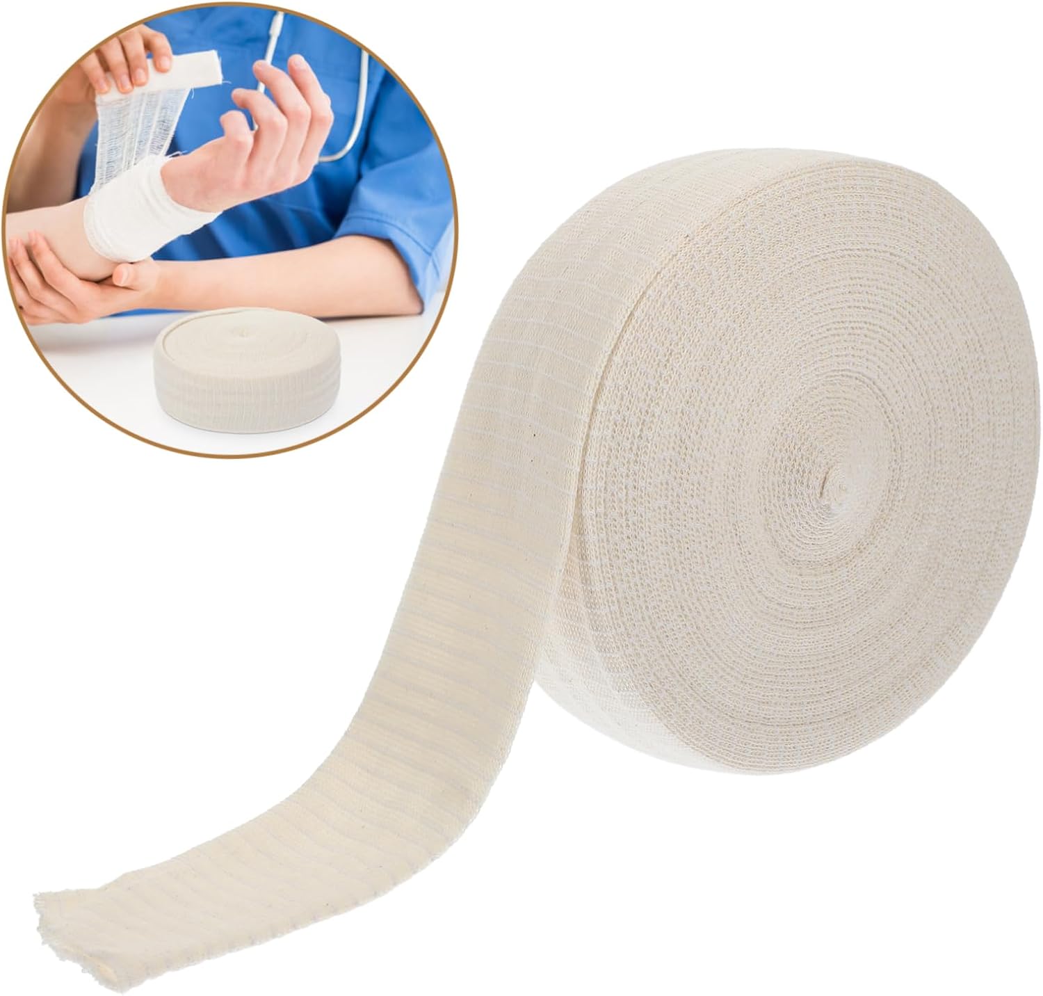 Compression Socks Tubular Support Bandage for Legs Gentle Cotton Stockinette