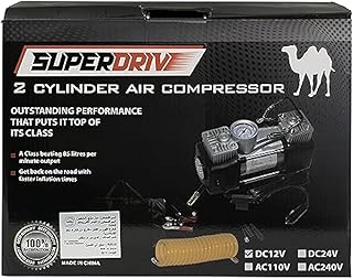 Generic Superdrive 2 Cylinder Air Compressor, 12V
