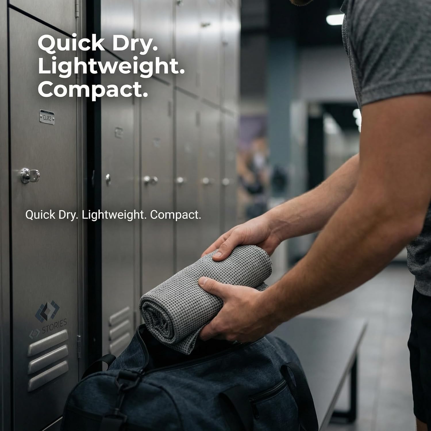 Pure 100% Linen Bath Towel - Quick Dry Towels for Travel Lightweight Waffle Towels for Bathroom 30 x 60-inch - Luxury Black-Natural Thin Hair Towel for Gym or Sauna - Sustainable Bath Sheet - Image 7