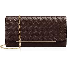 Womens Clutch Purse with Detachable Strap | Evening Handbags for Parties and Weddings