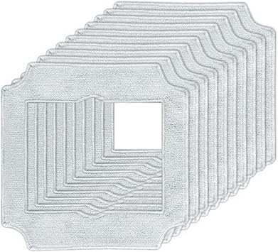 10-Pack Replacement Microfiber Wiping Pad, Compatible For ECOVACS WINBOT MINI2, Window Cleaning Robot parts