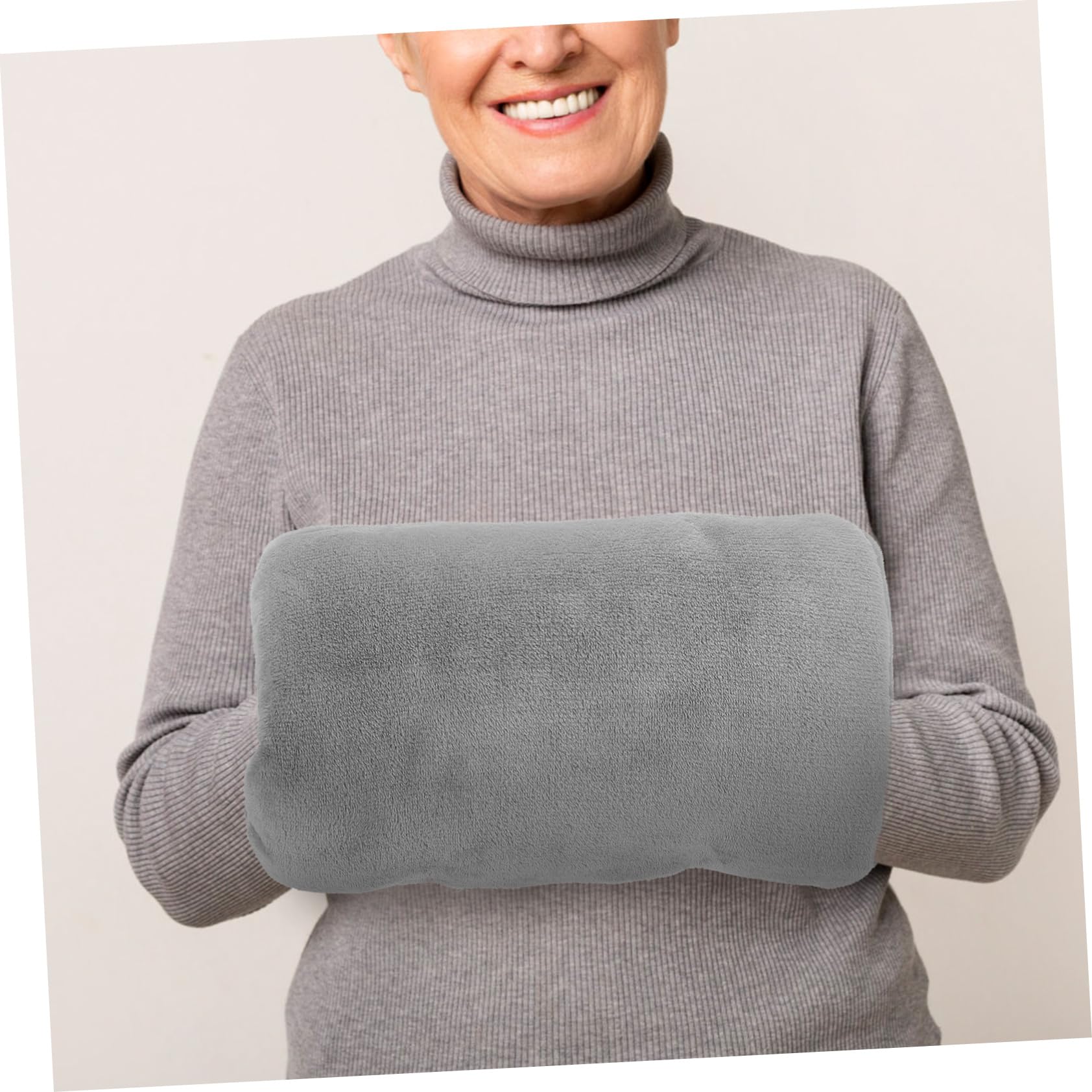 BESPORTBLE 2pezzi Usb Riscaldante Portatile Per Mani Flanella Invernale Scaldamani Ricaricabile Per Anziani Riutilizzabile e Pratico Mantiene Calore e Favorisce La Circolazione Sanguigna