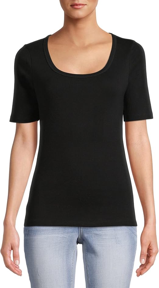 Elbow Length Sleeve T-Shirt 