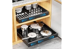 Pull Out Slide Cabinet Organizer, Expandable Storage Solution