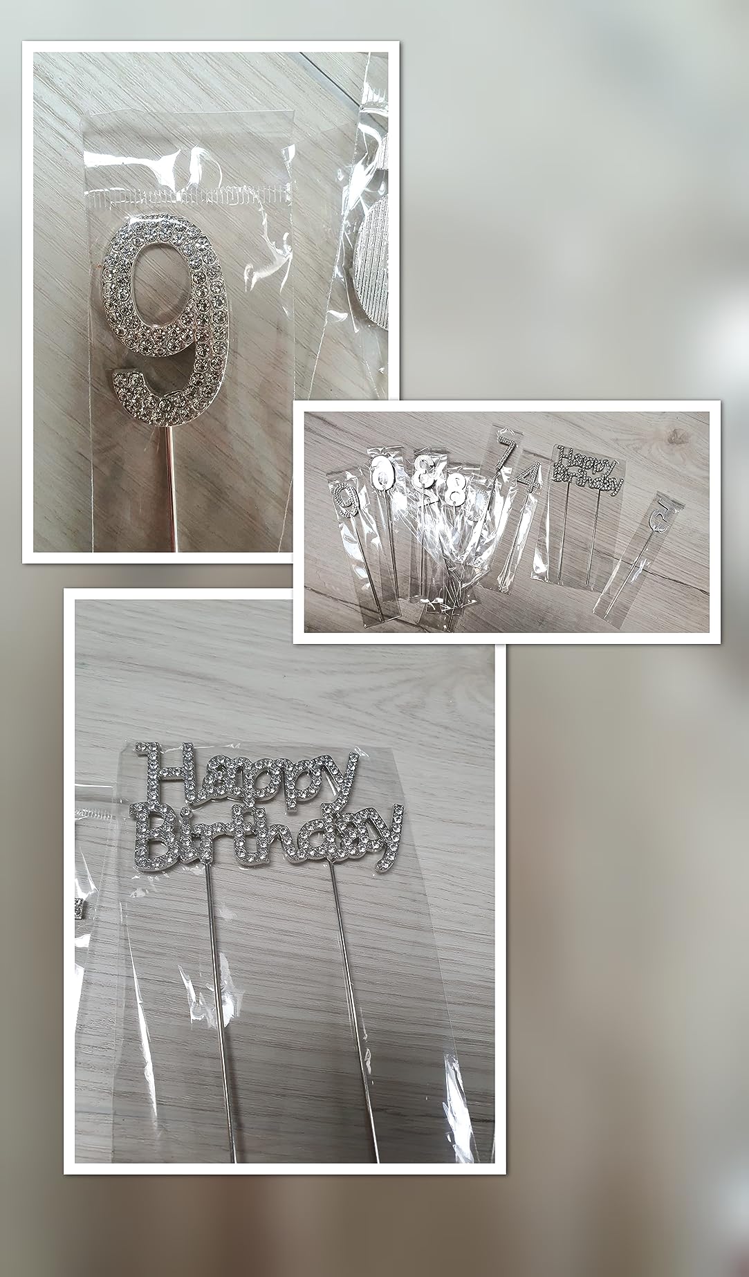 FINGERINSPIRE 1 Paar Strass Kleidung Applikation Pa Produktbild-Vorschau 7