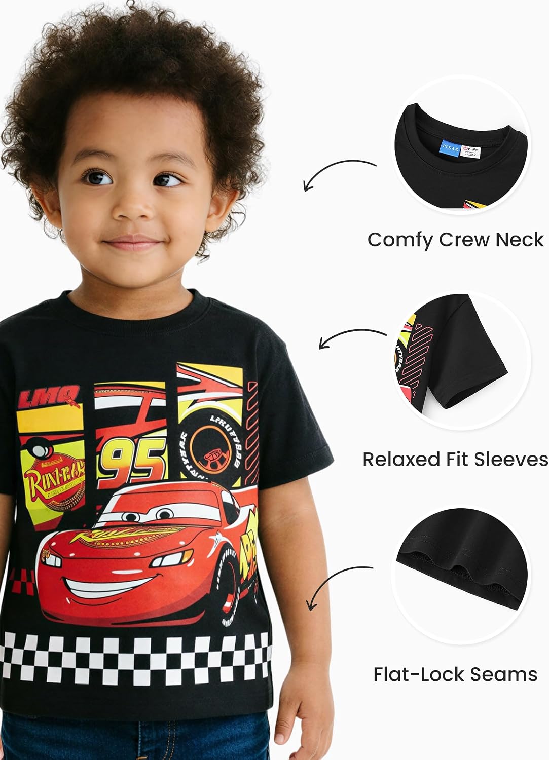 Disney Marvel Spiderman Stitch T-Shirt Star Wars Cars Toy Story Mickey Boy/Girl Cotton Short Tee Shirts Kids Cloth Tops 2-9Y