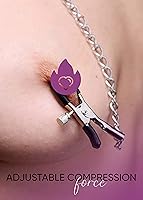 Vista 8 de Bola de mordaza de boca transpirable – Bola de plástico de boca abierta – Gagger Plug Sexo Play – Ajustable transpirable – Clips para el pecho