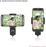 Support pour téléphone Stabilizer Gimbal Smartphone Clip Clamp Bracket Compatible avec hohem iSteady Pro/Pro 2/Mobile+ Stabilisateurs