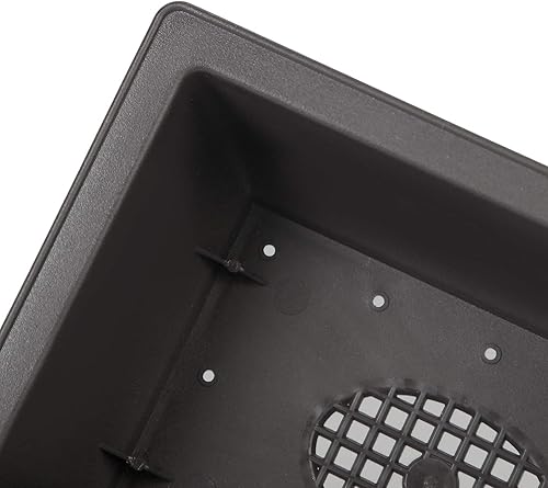 Miniatura 4 de KINJOEK 25 macetas de entrenamiento de bonsái de plástico de 6.5 pulgadas, maceta rectangular para árbol bonsái, maceta de cultivo de plantas