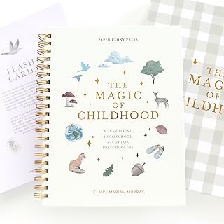The Magic of Childhood: A 52 Week Christian Homeschool Curriculum for Preschoolers | Weekly Units, Flashcards and Devotionals | Ages 3-5