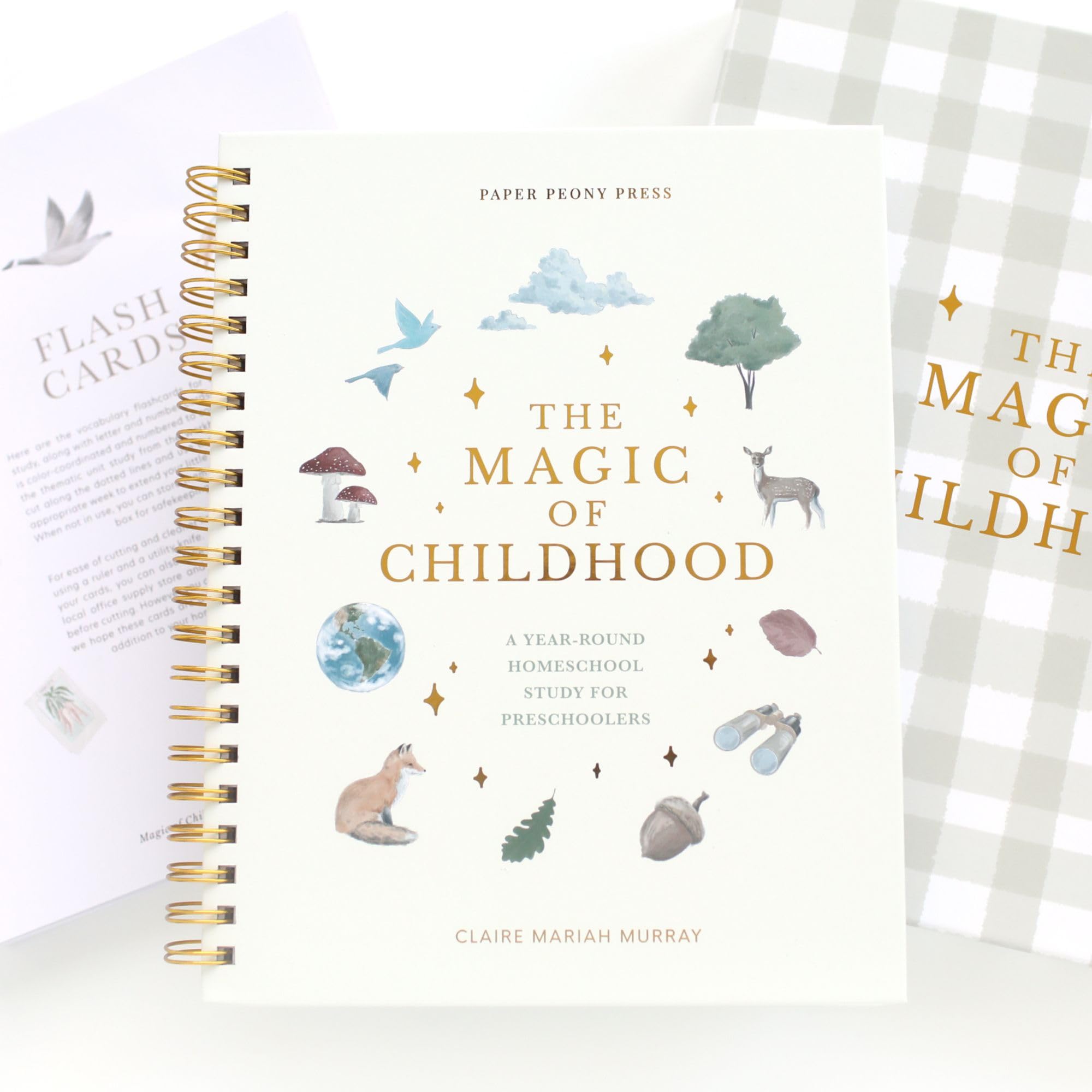 The Magic of Childhood: A 52 Week Christian Homeschool Curriculum for Preschoolers | Weekly Units, Flashcards and Devotionals | Ages 3-5