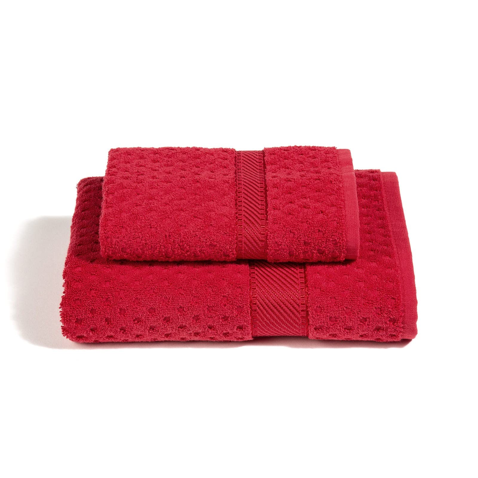 Set Asciugamani Bagno 100% Cotone - Viso E Bidet, Morbidi E Assorbenti - Foto 2