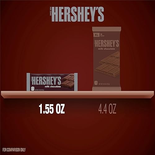 Miniatura 2 de Hershey barras de chocolate 36 unidades  152oz barras de caramelo leche chocolate barra de regalo de vacaciones