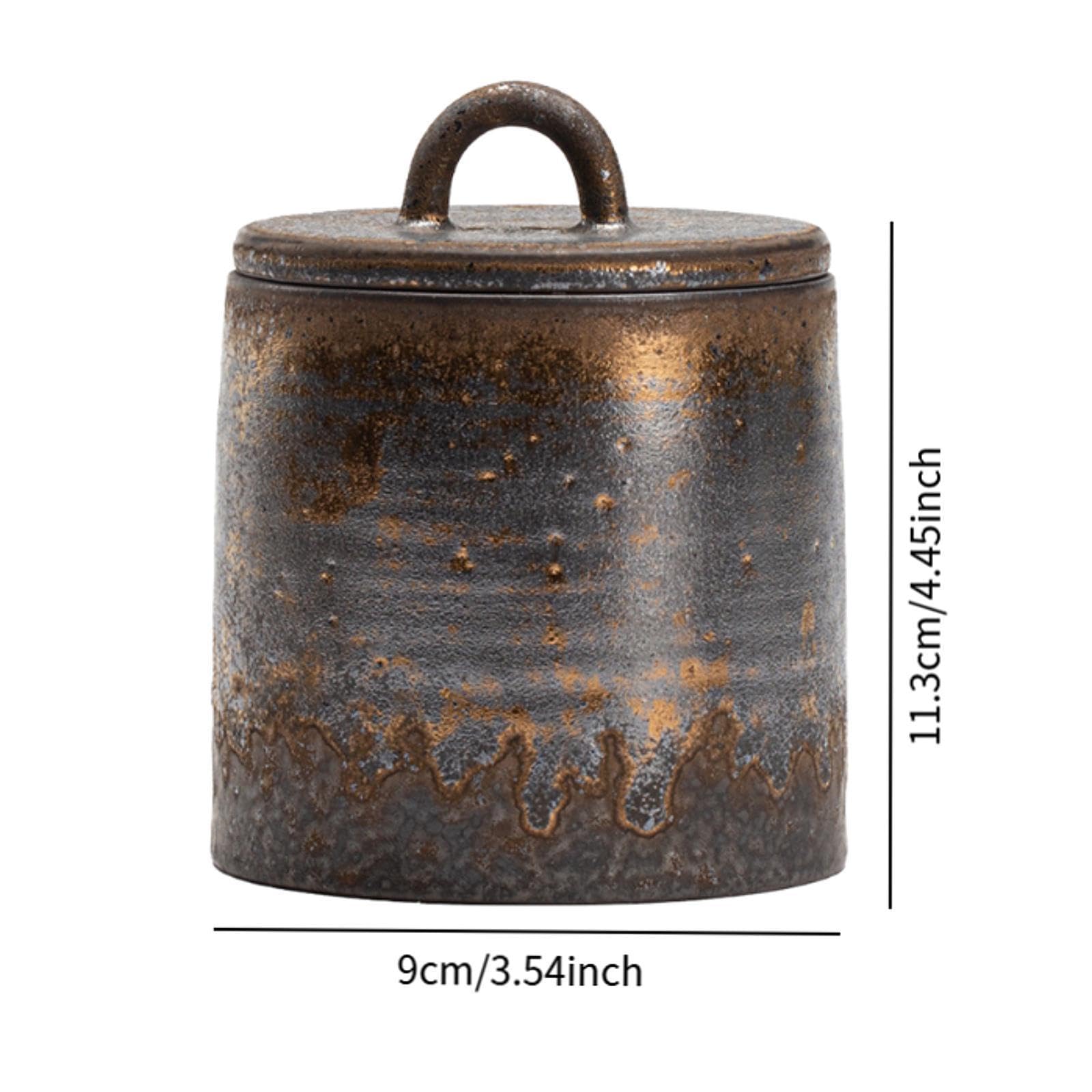 Collection de Bocaux à Thé pour Bureau et Rangement de Thé