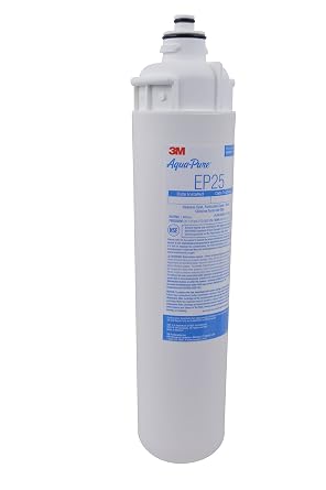 3M Under Sink Dedicated Faucet Replacement Water Filter Cartridge EP25, 5631611