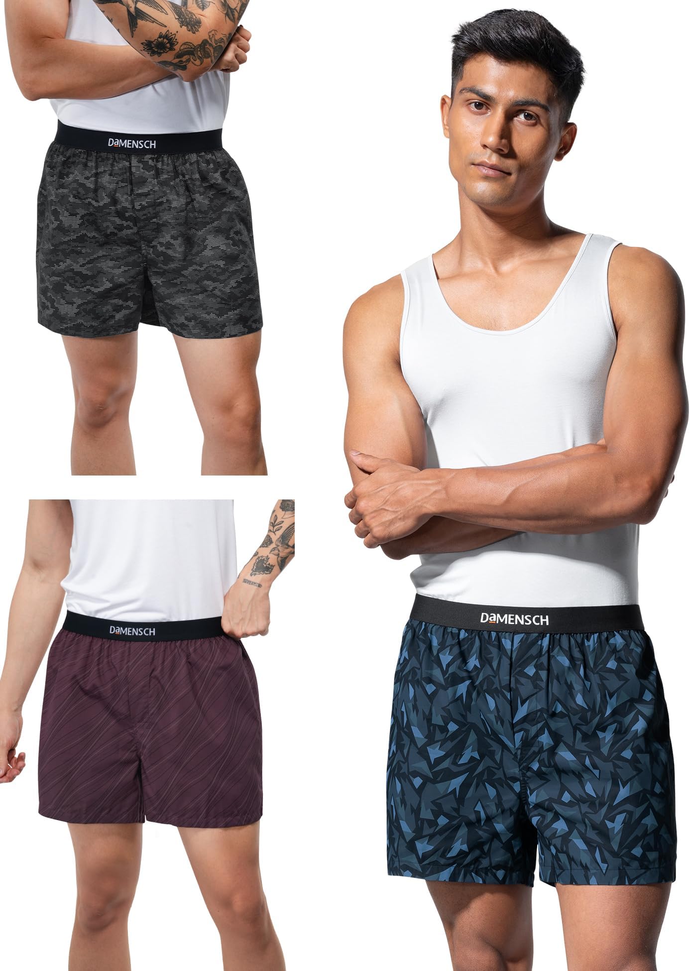 Men's Cotton Regular All Over Print Boxer Shorts