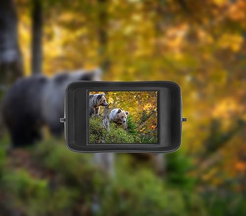 Miniatura 6 de Bell+Howell BHNV20 10x Monocular digital con visión nocturna IR y LCD de 2.4" Negro