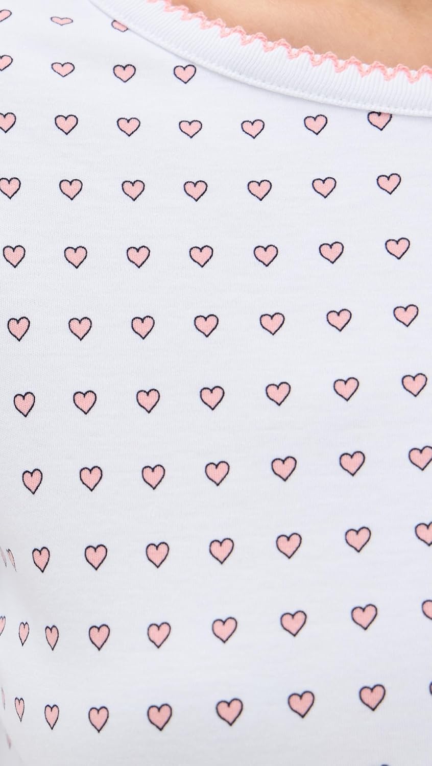 Women's Ellie PJ Set in Floating Hearts - Image 6