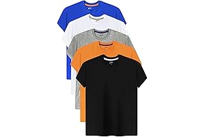Boys' 5-Pack T-Shirts: Comfort and Value for Active Kids