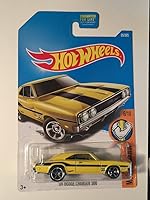 Vista 1 de Hot Wheels 2017 Muscle Mania '69 Dodge Charger 500 95/365, amarillo