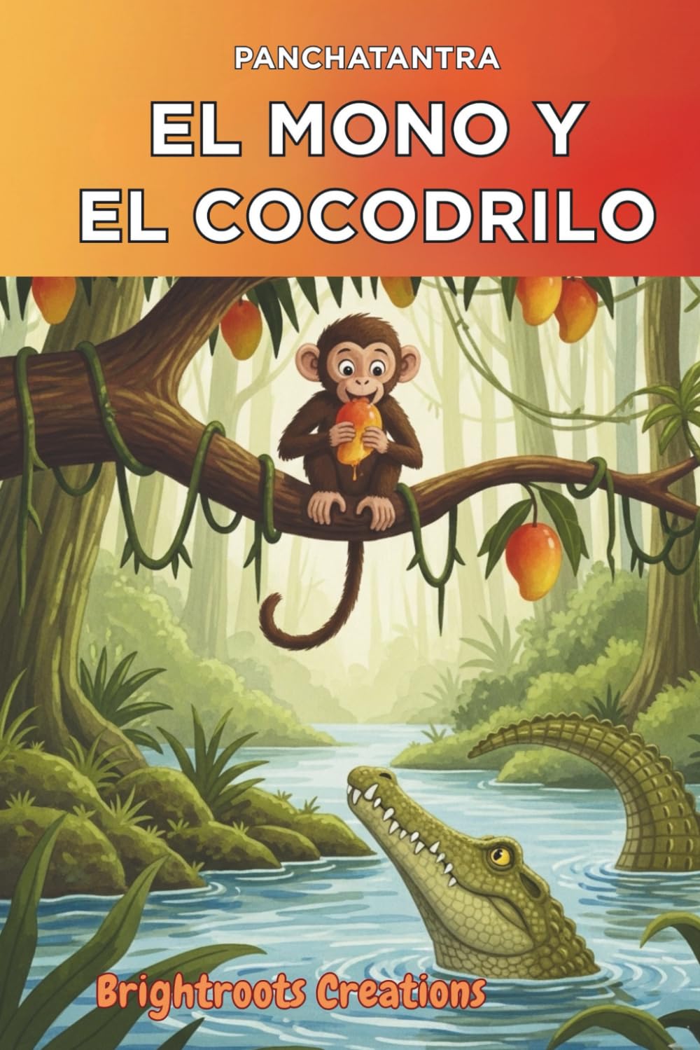 El Mono y El Cocodrilo (Serie Pequeñas Fábulas)
