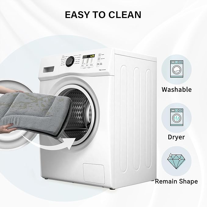 Cama para Perro Grande 119x74cm Lavable Antideslizante miniatura 4